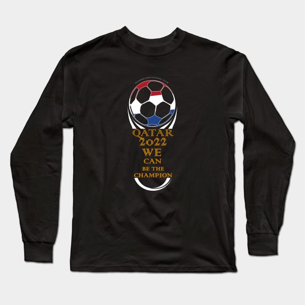 Netherland in Qatar world cup 2022 Long Sleeve T-Shirt by solidarity in diversity